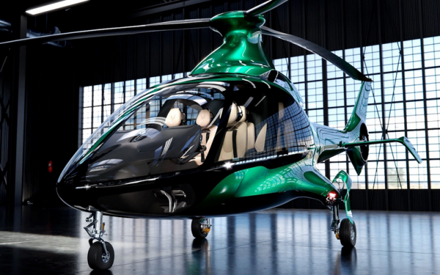 Helicopter HX50. Concept. Hill Helicopters - Helicopters Turboshaft
