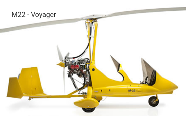 G yroplane M22 - Voyager Magni Gyro - Helicopters Piston