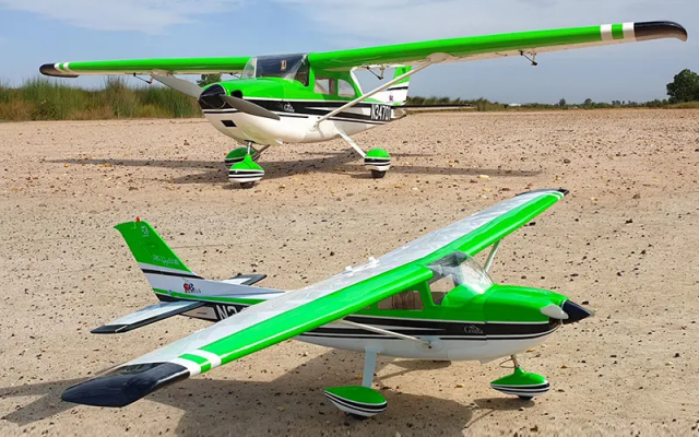 Seagull Models Cessna Turbo Skylane 182, Plug N Play, Green Shop - Drones Aircraft