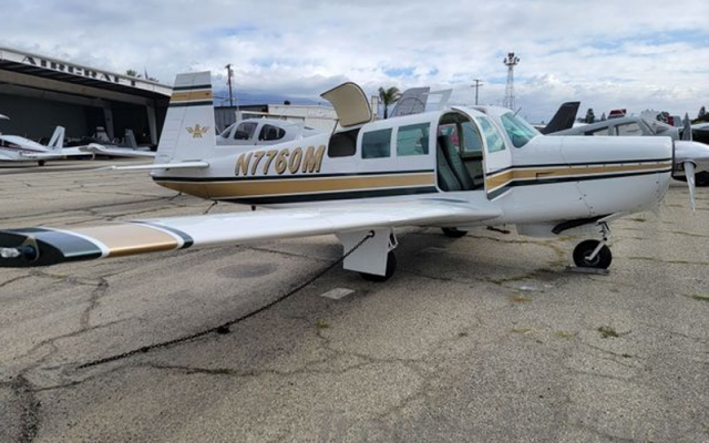 1974 MOONEY M20F Mooney - Aircraft Piston
