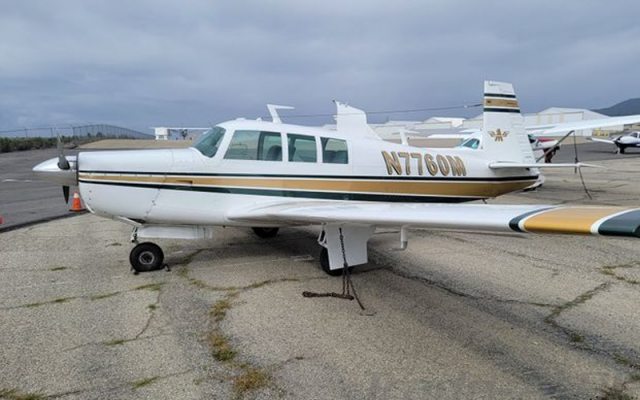 1974 MOONEY M20F Mooney - Aircraft Piston