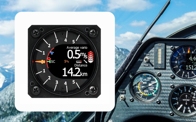 V9 Mechanical Vario with Inertial Platform LX NAV - Gliders Accessories