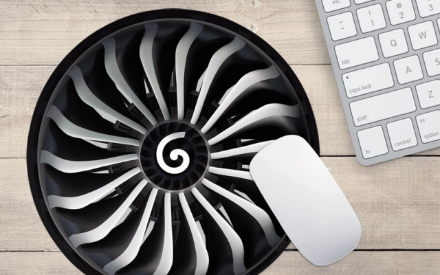 CFM Leap 1A Engine Designed Mouse Pads Shop - Aircraft Accessories