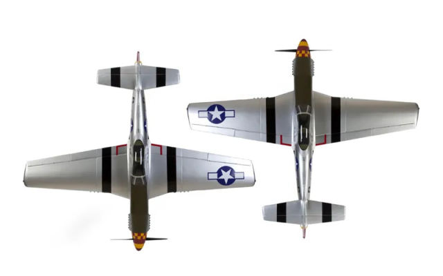 Hangar 9 P-51D Mustang RC Plane, 60cc ARF, HAN4770 Shop - Drones Aircraft
