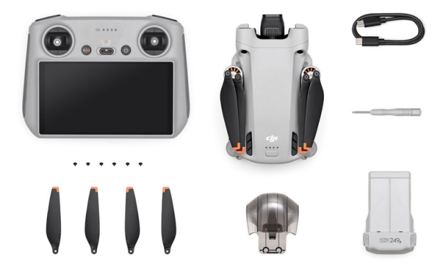 DJI Mini 3 Pro Drone with DJI RC Remote DJI - Drones Quadcopters