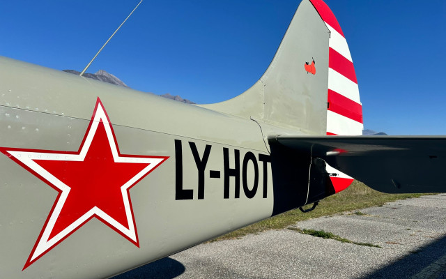 Yakovlev Yak-52 (1981) – LY-HOT – Excellent Condition – For Sale in Sion, Switzerl Aeros - Aircraft Piston