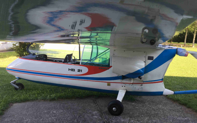 HB-21. 1977. Engine: VW 1600 HB Flugtechnik - Gliders Piston