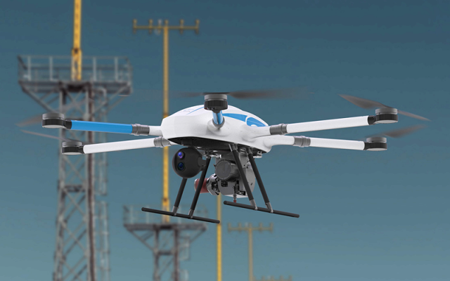 HC-332H Hybrid power UAV Honeycomb A.T. - Drones Quadcopters