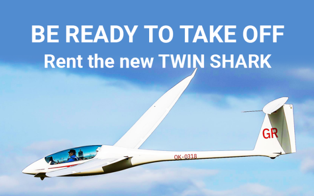Rent the new TWIN SHARK HPH - Gliders Piston