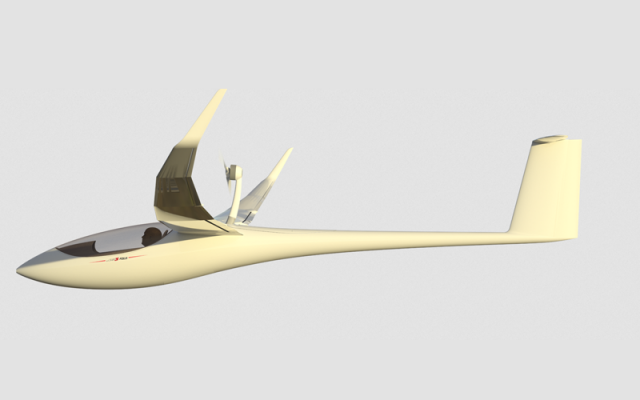 The JS3 Rapture. 15/18m Single seater Jonker Sailplanes - Gliders Piston
