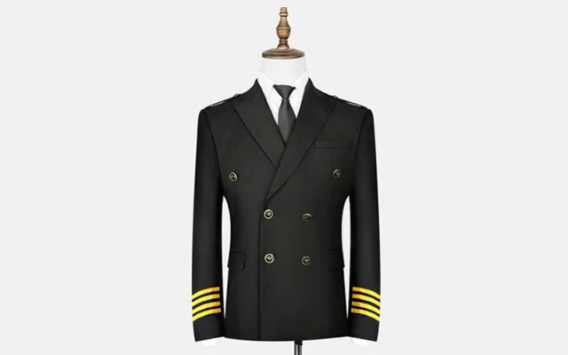 4 Lines Airline Pilot Suit Jackets & Coat with Shoulder Epaulettes Shop - Aircraft Accessories