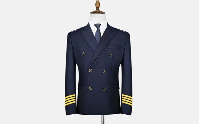 4 Lines Airline Pilot Suit Jackets & Coat with Shoulder Epaulettes Shop - Aircraft Accessories