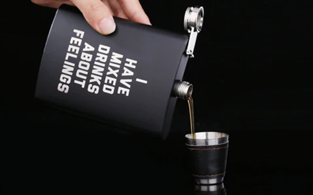 Student Pilot (Helicopter) Designed Stainless Steel Hip Flasks Shop - Helicopters Accessories
