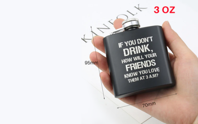 Student Pilot (Helicopter) Designed Stainless Steel Hip Flasks Shop - Helicopters Accessories