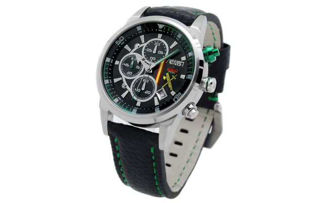 Civil Guard Aviador Watch AV-1060-29- WP With Waterproof Leather Strap AVIADOR - Aircraft Accessories