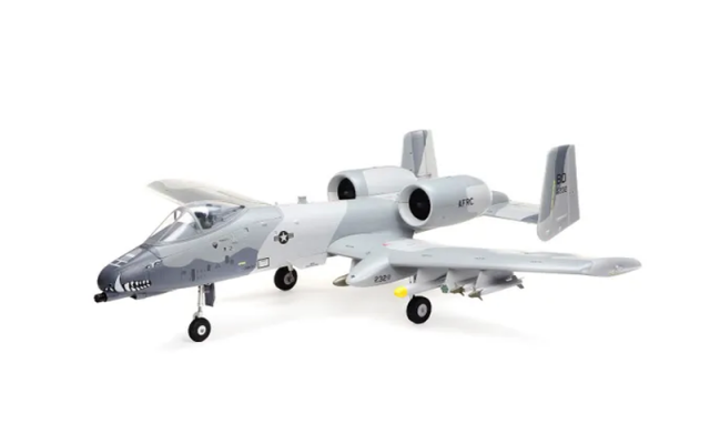 E-Flite A-10 Thunderbolt 64mm EDF Jet, BNF Basic, EFL011500 Shop - Drones Aircraft