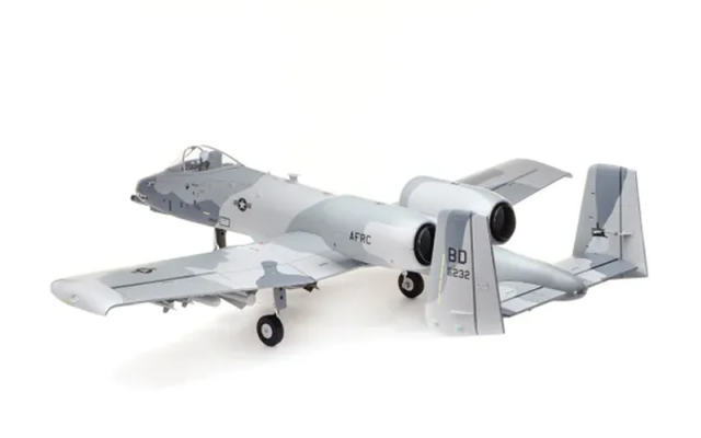 E-Flite A-10 Thunderbolt 64mm EDF Jet, BNF Basic, EFL011500 Shop - Drones Aircraft