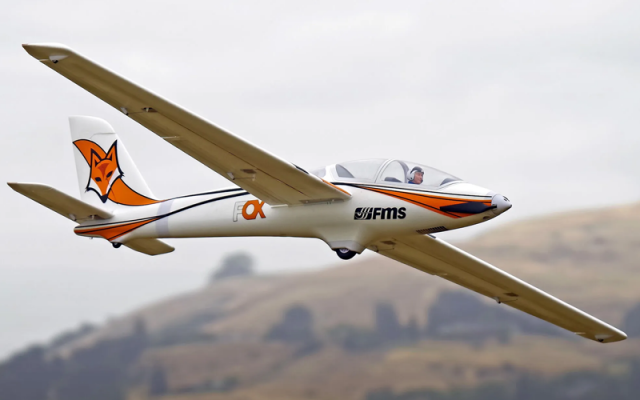 FMS Fox 3000mm Aerobatic EP Glider, PNP Shop - Drones Gliders