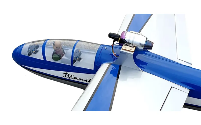 Sebart Blanik Glider V2 ARF, Silver/Blue Shop - Drones Gliders