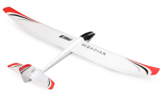E-Flite UMX Radian RC Glider BNF Basic EFLU2950 Shop - Drones Gliders