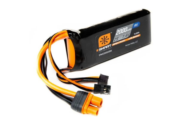 Spektrum 2000mah 2S 7.4v Smart LiPo Shop - Drones Accessories