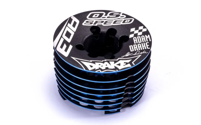 OS Engines Speed B21 Adam Drake 3 .21 Buggy Engine with T-2090 Pipe Shop - Drones Accessories