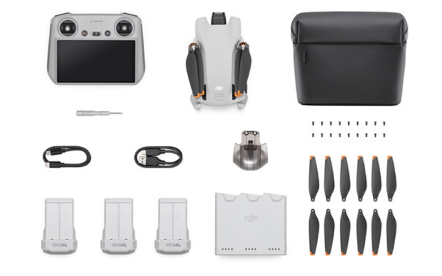 DJI Mini 3 with DJI RC Remote (Fly More Combo) DJI - Drones Quadcopters