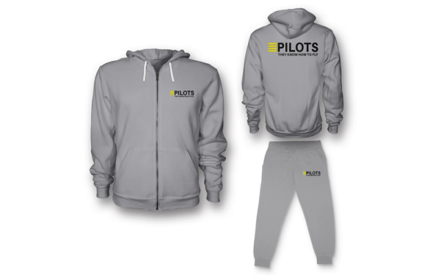 Pilots They Know How To Fly Designed Zipped Hoodies & Sweatpants Shop - Aircraft Accessories