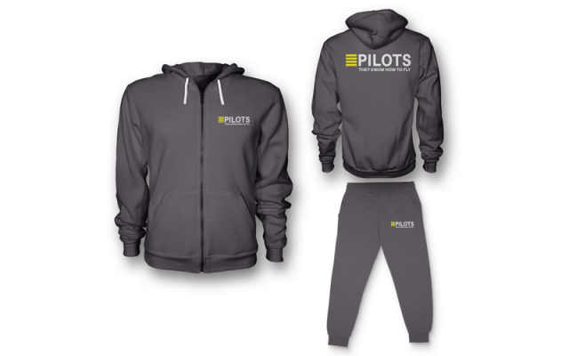 Pilots They Know How To Fly Designed Zipped Hoodies & Sweatpants Shop - Aircraft Accessories