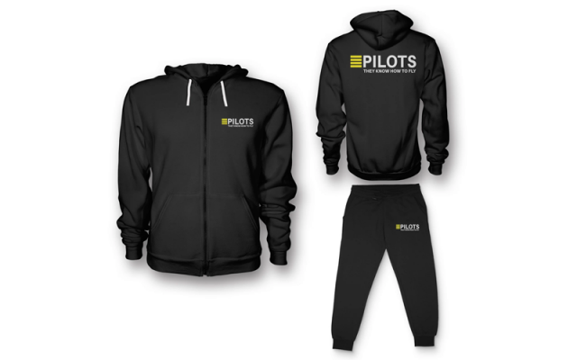 Pilots They Know How To Fly Designed Zipped Hoodies & Sweatpants Shop - Aircraft Accessories