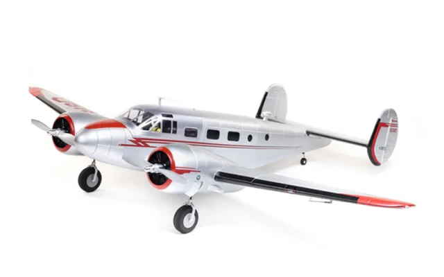 E-Flite Twin Beech D18 1.5m RC Plane, PNP, EFL106275 Shop - Drones Aircraft