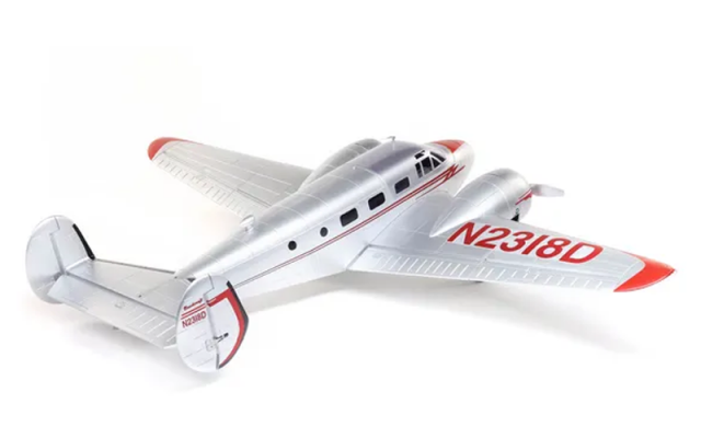 E-Flite Twin Beech D18 1.5m RC Plane, PNP, EFL106275 Shop - Drones Aircraft