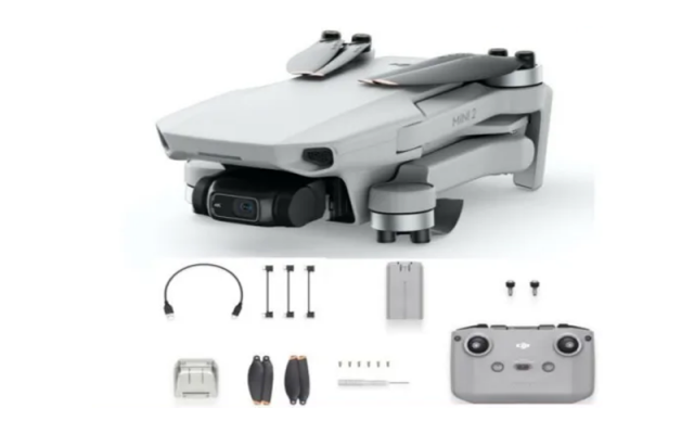 DJI Mini 2 Drone – Grey DJI - Drones Quadcopters