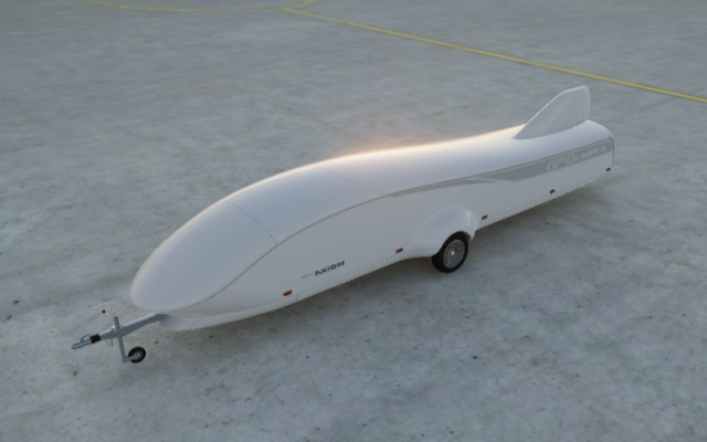 Trailer for glider. GPT 3 AXIOM GP Gliders - Gliders Accessories
