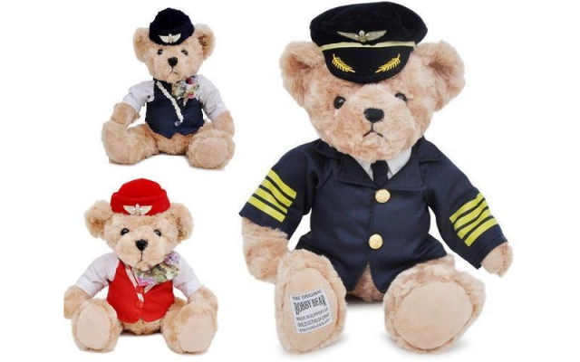 Captain Pilot & Cabin Crew Teddy Bear & Dolls Shop - Aircraft Accessories