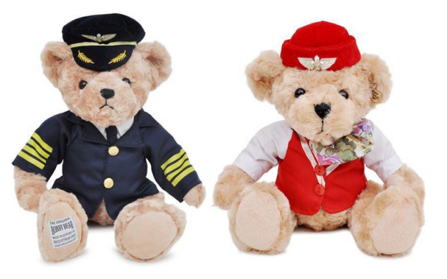 Captain Pilot & Cabin Crew Teddy Bear & Dolls Shop - Aircraft Accessories