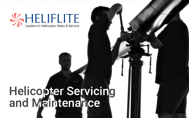 Helicopter Servicing and Maintenance Shop - Helicopters Spare parts
