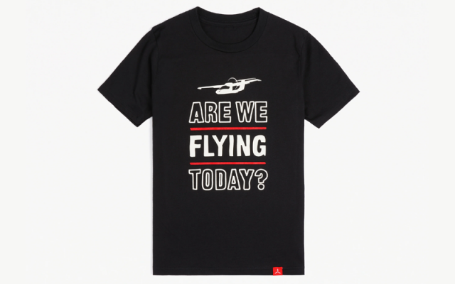 Youth "Are We Flying Today?" Tee (Black) Icon - Aircraft Accessories