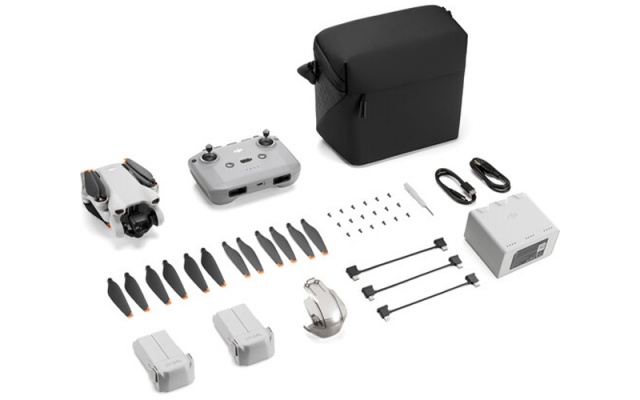 DJI Mini 3 with RC-N1 Remote (Fly More Combo) DJI - Drones Quadcopters