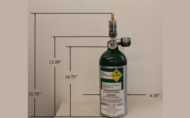Aerox 1C (9 CuFt) Portable Oxygen System Aerox - Gliders Accessories