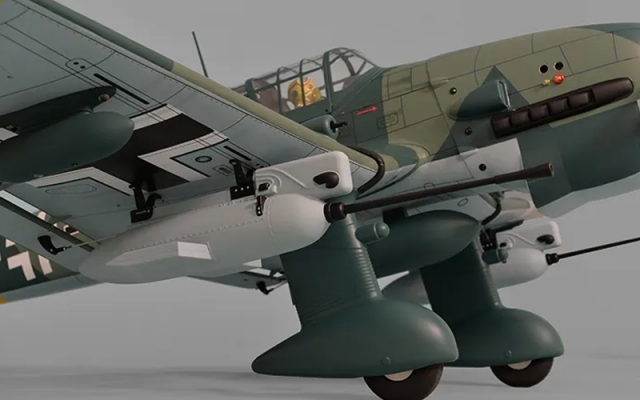 Phoenix Model JU-87 Stuka RC Plane, 61cc ARF, PHN-PH183 Shop - Drones Aircraft