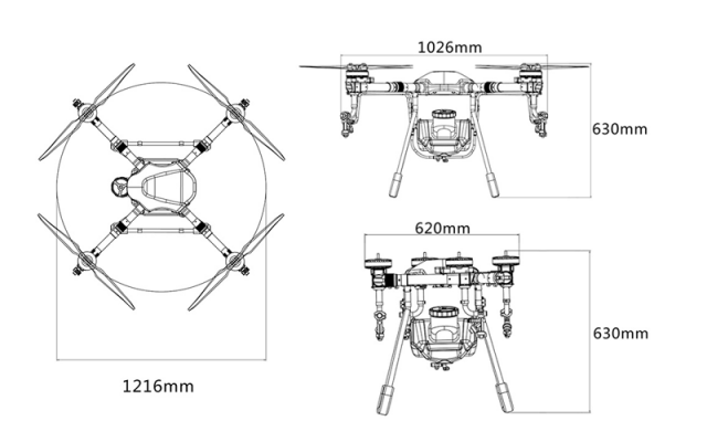 Drone HMY F10. Hongfei Aviation Technology - Drones Quadcopters