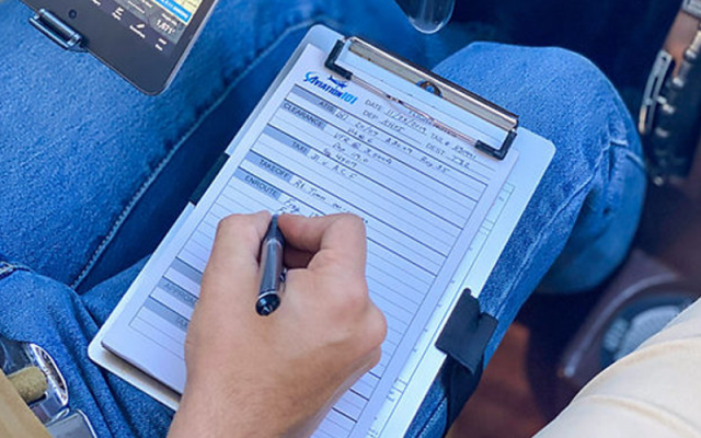 VFR Flight Notes Pad (50 sheets) Shop - Aircraft Accessories