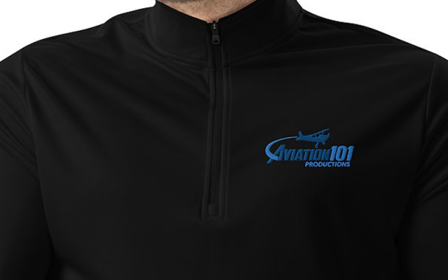 Logo Quarter zip pullover Shop - Aircraft Accessories