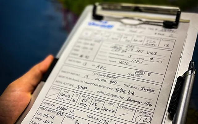 IFR Flight Notes Pad (50 Sheets) Shop - Gliders Accessories